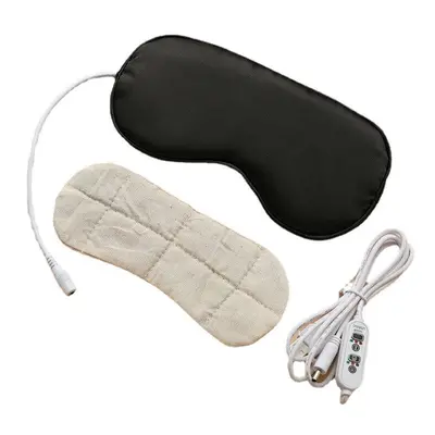 (#1) Electrical USB Sleep Mask Temperature Control Heat Steam Eye Patch Night Sleeping