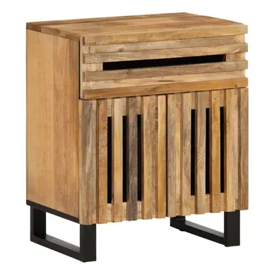 vidaXL Bedside Cabinet Nightstand Bed Cabinet Side Table Solid Wood Acacia