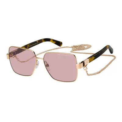 sunglasses square cat. ladies gold/ros (495/S)