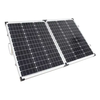 (100w Portable) 40W/60W/100W Portable Mono Folding Solar Panel Battery Charger Camping Caravan