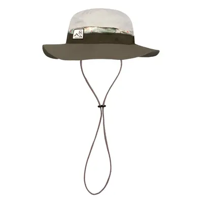 (SM, Brindle) Buff Adults Explore Booney UPF Lightweight Festival Bucket Hat - Brindle