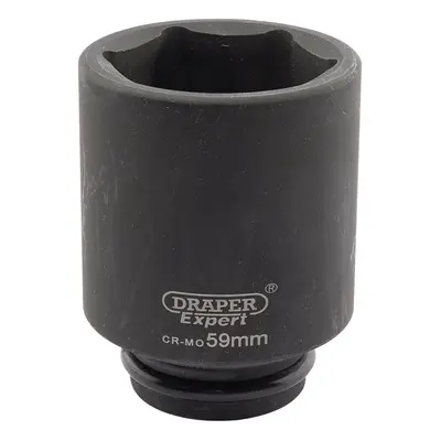 Draper Expert HI-TORQ® Point Deep Impact Socket, 3/4"" Sq. Dr., 59mm