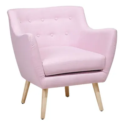 Armchair DRAMMEN Fabric Pink