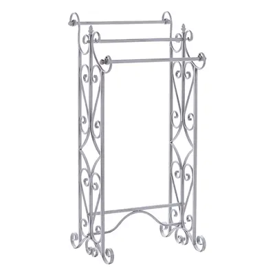 Towel Stand CHILLAN Metal Grey