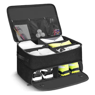 2 Layer Golf Trunk Organizer, Waterproof Car Golf Locker