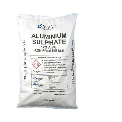 Kibbled Aluminium Sulphate ~ Kg