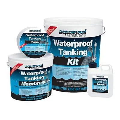 Everbuild EVBAQSKIT75 7.5 m Aqua Seal Wet Room System Kit