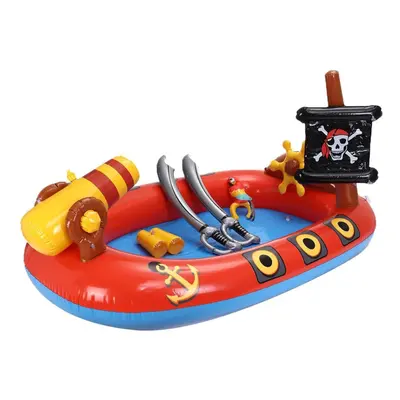 Pirate Boat Inflatable Swimming Pool Children Fountain