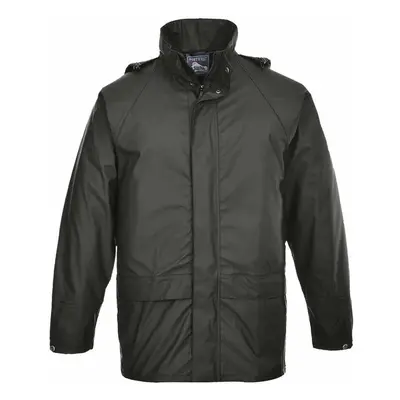 (Medium, Black) Portwest - Sealtex Classic Touigh Workwear Waterproof Jacket