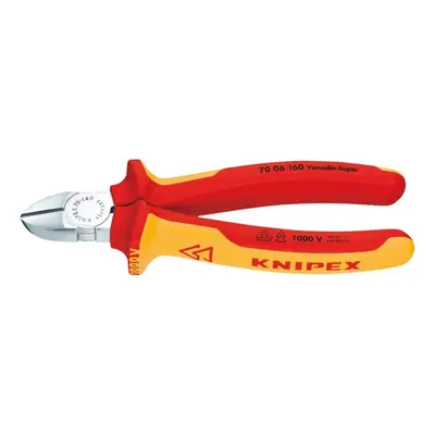 Knipex 06 SBE Fully Insulated Diagonal Side Cutter, 160mm