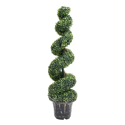 (29.5 x cm) vidaXL Artificial Boxwood Spiral Plant with Pot Artificial Flower Multi Sizes