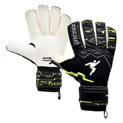 Size 10.5 Pro ADULT Goal Keeping Gloves - Fusion X Black/White Keeper Glove