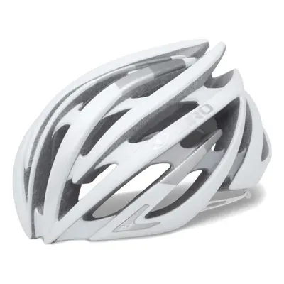 (S - CM, Matt White / Silver) Giro Aeon Road Helmet