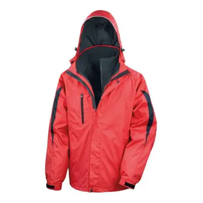 (3XL, Red/Black) Result Mens Journey in Soft Shell Jacket