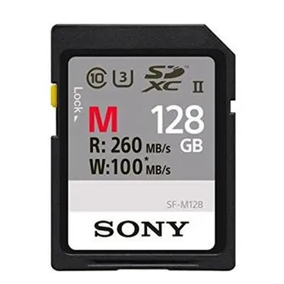 Sony 128GB SDXC Secure Digital Flash Memory Card - EXTRA PROfessional Series Class UHS-II/U3 (Re