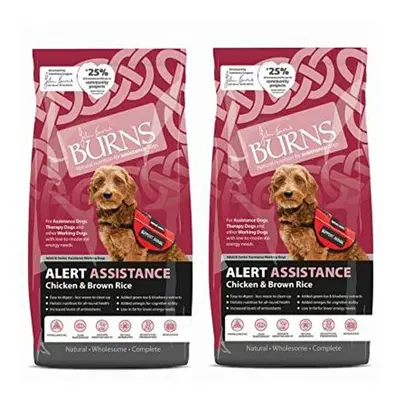 Burns Alert Assistance Adult And Senior - Chicken And Brown Rice 2x12kg