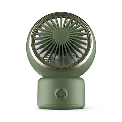 (Green, Oscillating Fan;) 3-Speed Portable Cooling USB Desktop Fan Personal with Rotation Adjust