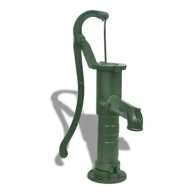 vidaXL Cast Iron Garden Hand Water Pump Outdoor Well Farm Irrigation Ornament