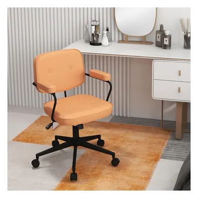 PU Leather Swivel Desk Office Chair Height Adjustable Armchair Recliner