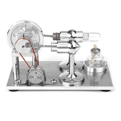 Hot Air Stirling Engine Model Electricity Power Generator Motor Toy Kits Gift