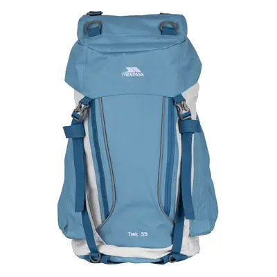 (One Size, Storm Blue/Soft Stone) Trespass Trek Rucksack/Backpack (33 Litres)