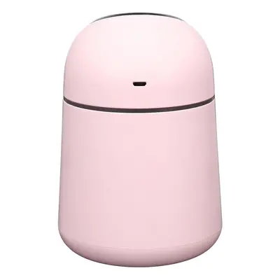 (Pink) In 330ML Ultrasonic Air Humidifier USB Fan LED Light Cool Mist Aroma Oil Diffuser