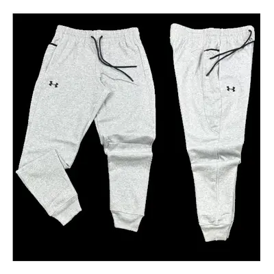 (GREY, S) Men Under Armour UA Rival Fleece Joggers