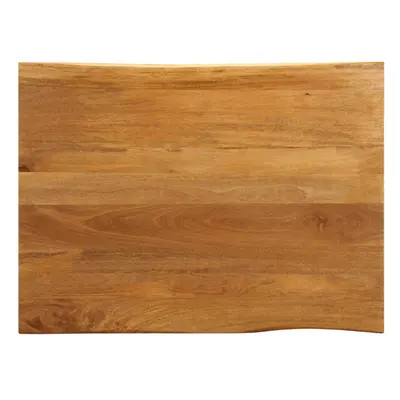 vidaXL Table Top Live Edge Replacement Board Dining Table Top Solid Wood Mango