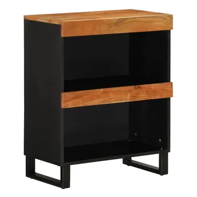 (brown) vidaXL Side Cabinet Bedside Cabinet Sideboard Side Table Solid Wood Acacia