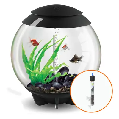 biOrb Halo 60L Aquarium in Grey with MCR LED Lighting with Heater Pack