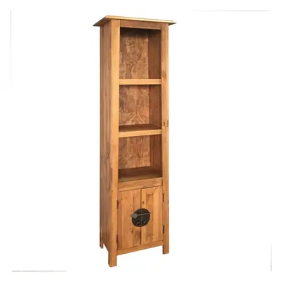 vidaXL Solid Recycled Pinewood Freestanding Bathroom Cabinet 48x32x170cm Shelf