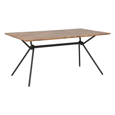 Dining Table AMSTERDAM Dark Brown cm cm