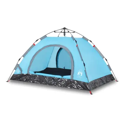 (blue, 2-person) vidaXL Camping Tent 5-Person Lightweight Tent Dome Tent Shelter Quick Release