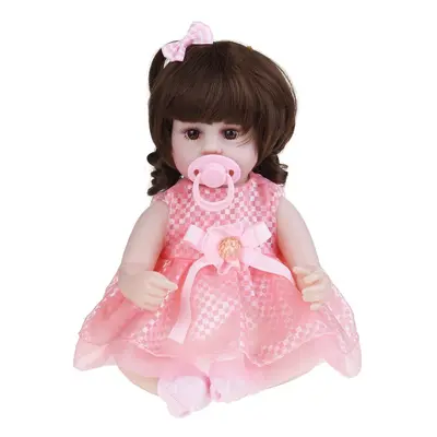 () 42CM Multi-optional Simulation Silicone Vinyl Lifelike Realistic Reborn Newborn Baby Doll Toy