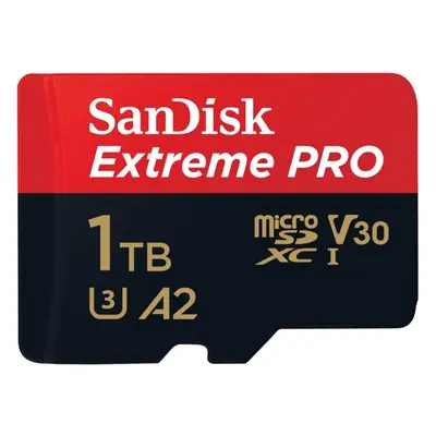 SanDisk Extreme Pro TB microSDXC Memory Card + SD Adapter with A2 App Performance + Rescue Pro D