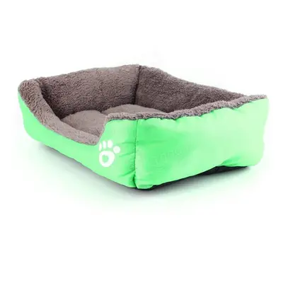 (Green) Pet Puppy Kennels Beds Mat Houses Doghouse Warm Soft Pad Blanke