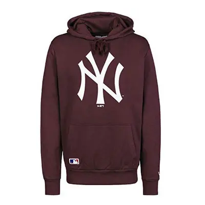 Mens Hoodie New Era TEAM LOGO HOODY (Talla S) Maroon