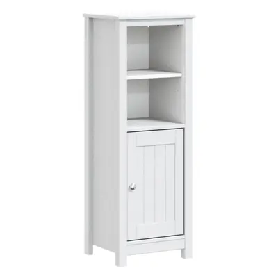 (white, x x cm) vidaXL Bathroom Cabinet Storage Cupboard Chest BERG White Solid Wood Pine