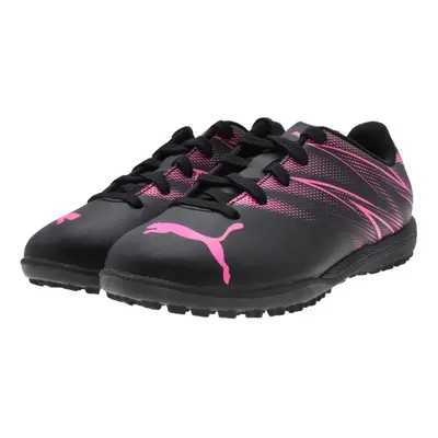 (8 UK, Black/Pink) Puma Mens Attacanto Turf Training Football Boots