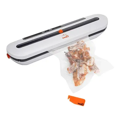 (White, UK Plug) Automatic Vacuum Food Sealer AC220-240V /50Hz Smart Button Energy Saving -EU/US