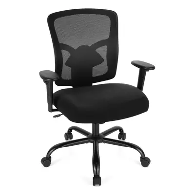 Big Tall Mesh Office Chair Ergonomic Executive Chair w/ Lumbar Support