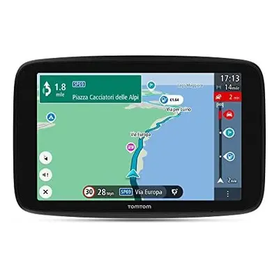 TomTom Campervan and Caravan Sat Nav GO Camper Max 7" HD screen with Campervan and Caravan POIs,