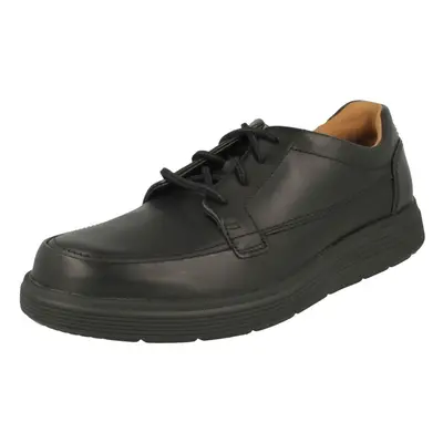 (UK 6.5, Black) Mens Clarks Lace Up Formal Shoes Un Abode Ease - H Fit