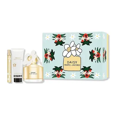 Marc Jacobs Daisy Gift Set 100ml EDT Spray + Body Lotion 75ml + EDT 10ml