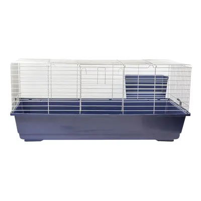 KCT Dark Blue Single Level Indoor Pet Animal Run Cage - 100cm