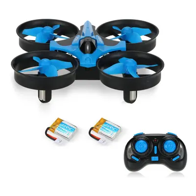 (Blue) 2.4G mini RC Quadcopter Two Battery combo