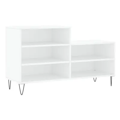 (white) vidaXL Shoe Cabinet Shoe Cupboard Shoe Storage Rack Shelf Engineered Wood