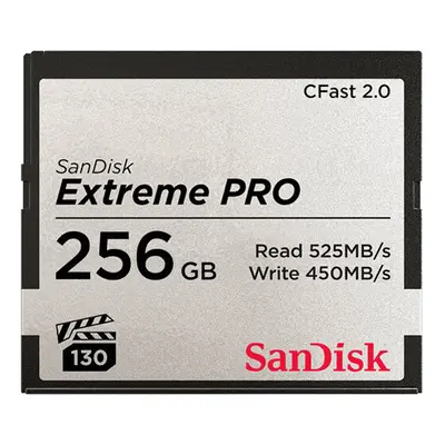 Sandisk Extreme Pro 256GB CFast 2.0 memory card