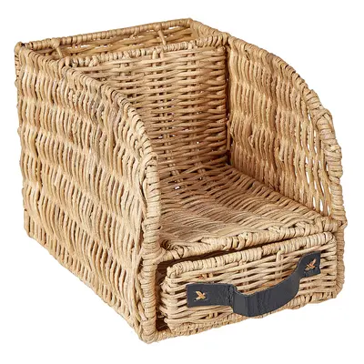 Rattan Drawer Paper Organizer Light MALPELO