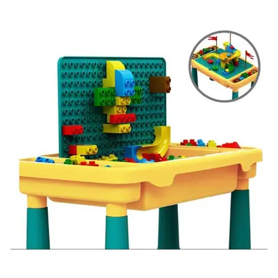 Multi-functional Compatible with Building Block Learning Table for Children Education Toys